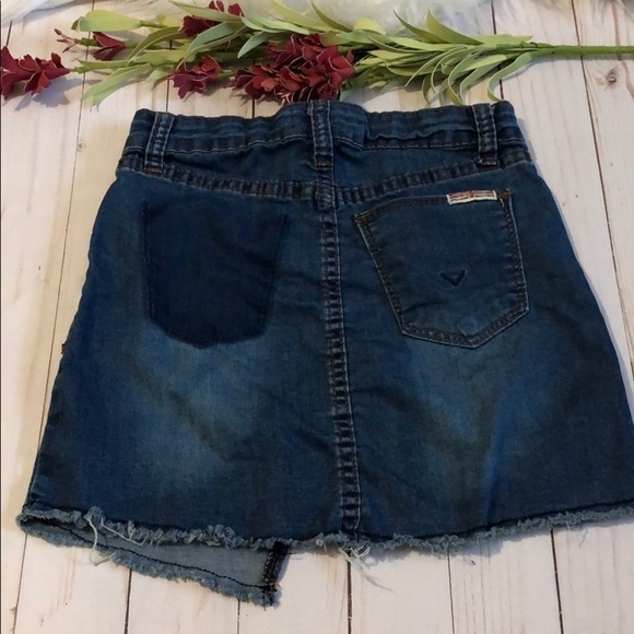 Hudson girls denim skirt size 8 EUC - Picture 2 of 8